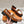 LV District Flat Loafer Brown White Calfskin 480792