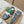 MiuMiu x New Balance Casual Sneakers Gray White Green Patent Leather and Mesh 533992