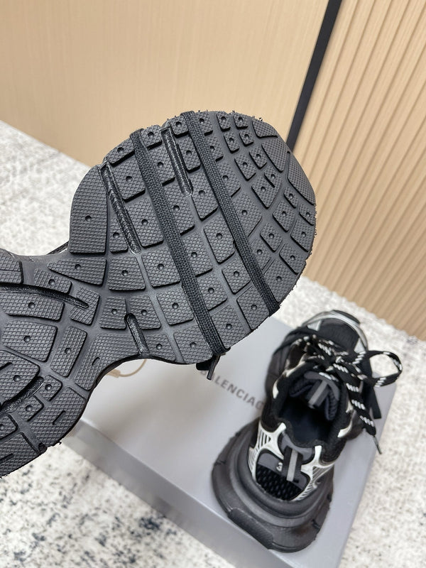 Balenciaga Sneaker Mesh Lace-up Black Fabric 534176