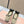 Miu Pointed-Toe Ballet Flats Beige Black Sheepskin 591562