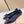 Miu Pointed-Toe Ballet Flats Navy Blue Sheepskin 591563