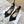 CD 26s Pump 40 Black Beige Canvas Pearl Hardware 643492