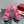 HIGH HEEL SANDAL 14CM IN BRIGHT PINK CALFSKIN AND TRANSPARENT PVC