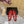 alaia ballet flat stud in fishnet red lambskin
