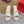 Rockstud Crisscross Espadrilles 80mm Sandal Wedges White