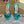 Jimmy Sandal 130mm In Duck Neck Blue Lambskin With Stone 581553