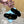 PRA SLIDES SANDALS BLACK VELVET