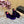 ALAIA PLATFORM WEDGE IN VIOLET PURPLE VELVET WITH HEART EMBROIDERED