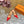 LV Blossom Slingback 75mm Red Silk Embossing
