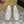 Alaia Strass Ballet Flats In White Calfskin With Fleece Lining 926039