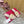 VLogo Raffia-Trimmed Leather Slides In Rose Pink Mix Beige Sedge Weaving Yarn And Lambskin 102809