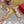 Rockstud Flatform Sandal 75mm In Rose Pink Calfskin And Raffia 102858