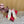 Rockstud Pump In Dark Beige Mix White Pied-de-poule Fabric And Cowhide 95mm 102083