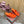 LP Vera Heeled Sandal Orange Sheepskin 307967