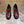 GG 26 Horsebit Loafers Black Red Sheepskin 589464