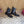 GG 26 Horsebit Martens Boots Black Sheepskin 589466