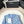 Chanel 25P Cardigan Light Blue Mix White Cashmere 237300