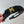 BLACK FABRIC HAIRBAND WITH GOLD LOGO 124699