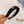 THICK HEADBAND IN BLACK TWEED EMBELLISHED SEQUINS 406047