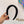 BLACK FABRIC WITH SEQUINS HAIRBAND 412430