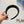 BLACK LAMBSKIN HAIRBAND 432767