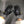 SADDLE GLOVES IN BLACK LAMBSKIN MIX MONO JACQUARD FABRIC 149747