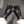 GLOVES WITH LOCK HARDWARE IN BLACK LAMBSKIN 410802