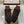 HORSEBIT GLOVES IN BLACK LAMBSKIN MIX GINGERBREAD BROWN WOOL 465052