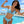 Fendi Swimsuits Blue Beige Cotton 180524
