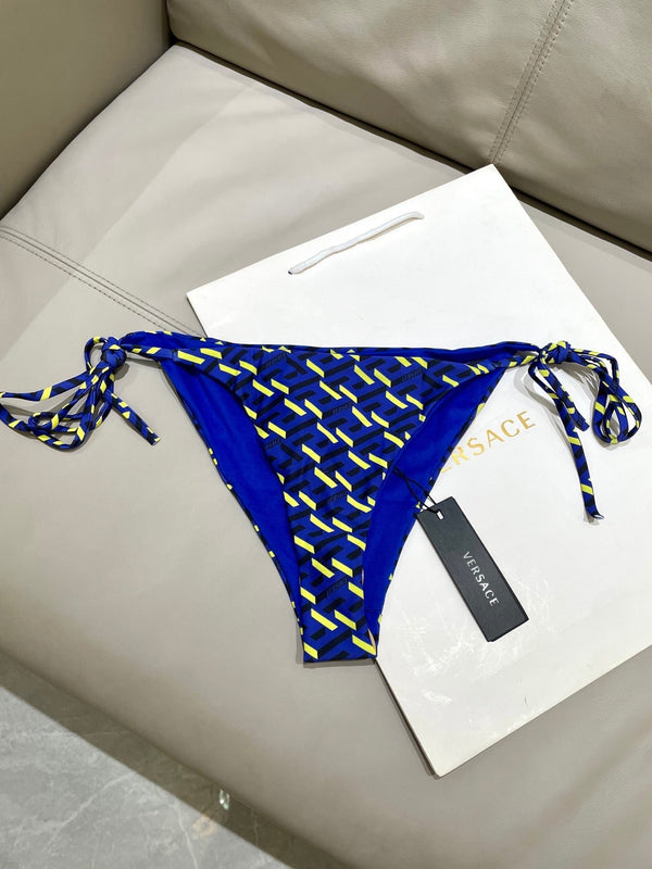 Versace Two-Piece Bikini Blue Colorful 201828