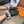 GLOVES IN BLACK DEERSKIN WITH RABBIT FUR 463888
