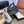 DOUBLE G GLOVES IN BLACK LAMBSKIN AND RABBIT FUR 466796