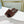 PRA TRIANGLE HEEL SATIN SLIPPERS BROWN