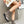 CC 26s Combat Sock Boots Taupe Calfskin Ribbed Knit 924505