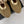 Alaia 25 Mary Jane Mesh Ballet Flats Gold Calfskin 293249