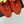 ballet flat jewel fishnet red lambskin