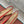 LP Rebecca Slingbacks In Mustard Brown Mix Red Cotton Fabric And Lambskin 989414