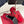 DC 24 Rhinestone Sandals Red Sheepskins & Cowhide 304707
