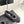 Alaia 25WF Mary Jane charcoal grey suede wool 472222