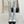 CC Classic Long Boots Block Heel 90mm Sliver Metalic Calfskin 465392