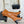 CC Classic Long Boots Block Heel 90mm Burnt Orange Patent Leather 465394