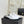 CC 25s Double C Buckle Half-Length Slippers White Calfskin 557700