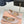 Miu Classic Bow Letter Ballet Flat Silver Pink Sheepskin 570998