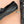 Miu Classic Bow Letter Ballet Flat Black Sheepskin 570999