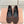 Miu Classic Bow Letter Ballet Flat Dark Brown Suede