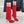 CL 26s Cassia Annmac Pumps 10cm Red Mesh Satin 991528