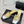 CC Woven Square-Toe Slippers Sliver Gold Metalic Leather 825777