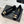 CC 26s Buckle Square Toe Ballet Flat Black Suede 829734