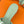HM 26s Strappy Sandals Orange Green Sheepskin 905788