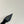 HIGH SLINGBACKS POINTED-TOE IN BLACK LAMBSKIN WITH SILVER CRYSTALS